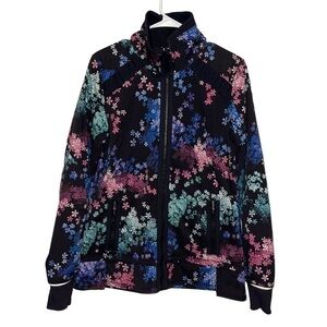 Lululemon Woman Multi Floral Jacket Size 8